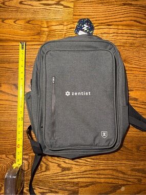 Zusa Structured Transit Backpack grey new